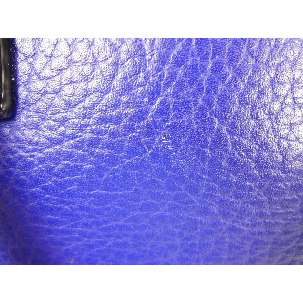 Kate Spade NY Southport Ave Jenny‎ Blue Pebbled Leather Dome Satchel Crossbody